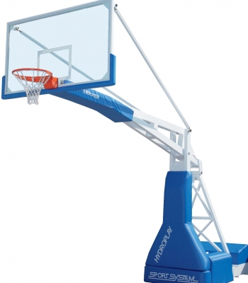 Pojízdný basketbalový koš HYDROPLAY OFFICIAL, sklopný ručně hydraulicky